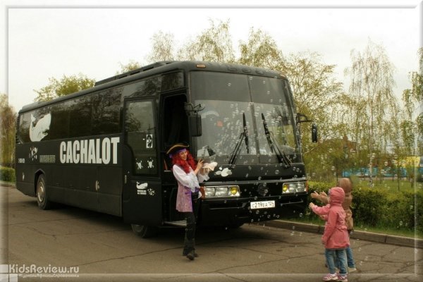 "Кашалот", танцевальный автобус, патибус в Красноярске