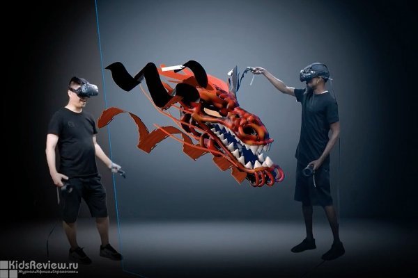 VR Art Studio, сеансы рисования в виртуальной реальности для детей от 6 лет и взрослых на Воробьёвых горах в Москве