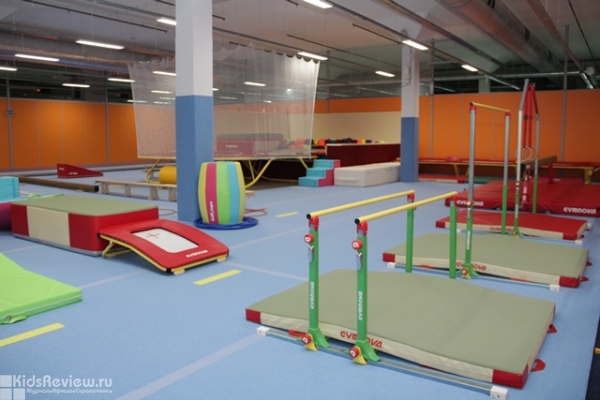 Европейский Гимнастический Центр Динамо, развивающая и спортивная гимнастика, акробатика, прыжки на батуте, Москва