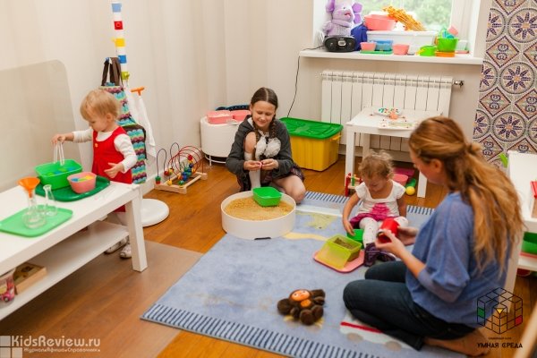 "Умная Среда", семейный клуб, досуговое пространство для детей и родителей на Цветном бульваре, Москва