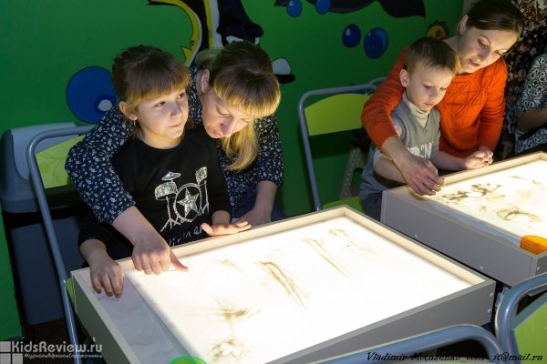 SandLand, студия рисования песком для взрослых и детей от 3 лет в ТРЦ "Талер", Ростов-на-Дону
