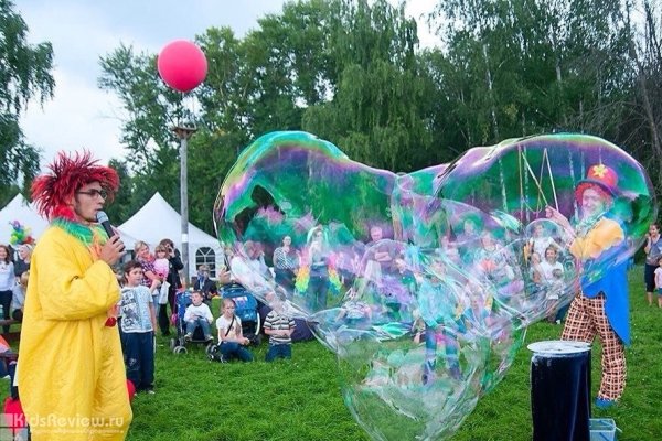 Fancy Bubbles, "Фэнси Баблс", шоу мыльных пузырей на праздник в Москве