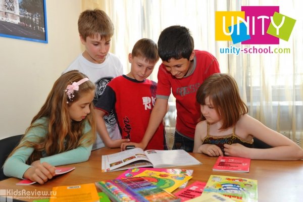 Unity, "Юнити", школа иностранных языков для детей от 5 лет и взрослых в ВАО, Москва