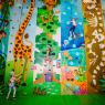 Monkey Park, "Манки Парк", детский развлекательный центр с высоким скалодромом, батутами, лабиринтами и нерфом в Марьино, Москва