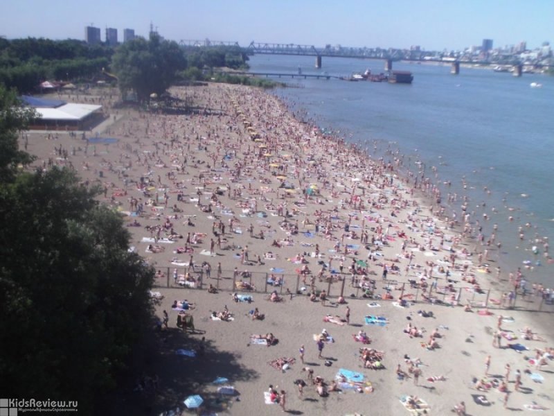 Пляж Новосибирска Фото