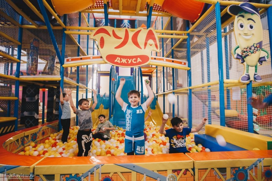Туса Джуса, развлекательный центр для детей 3-12 лет на Соколе, Москва |  KidsReview.ru