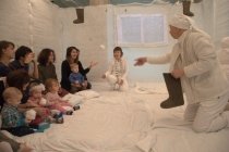 “Первый снег”, интерактивный спектакль “Первого театра” для детей от 10 месяцев, Москва, отзыв читателя